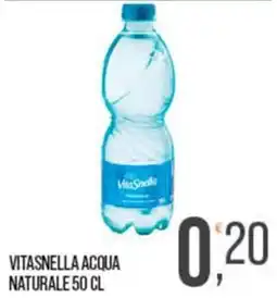Cash pro Vitasnella acqua naturale offerta