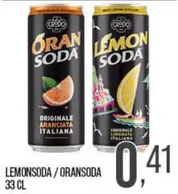 Cash pro Lemon Soda / Oran Soda offerta