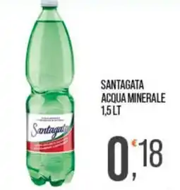 Cash pro Santagata acqua minerale offerta