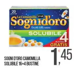 Cash pro Sognidoro camomilla solubile offerta