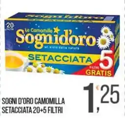 Cash pro Sognidororo camomilla setacciata offerta