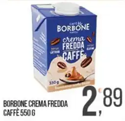Cash pro Borbone crema fredda caffè offerta