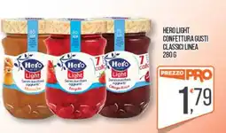 Cash pro Hero Light confettura gusti classici linea offerta