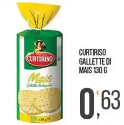 Cash pro Curtiriso gallette di mais offerta