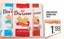 Cash pro Doriano crackers offerta
