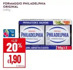 Pan Formaggio Philadelphia Original offerta