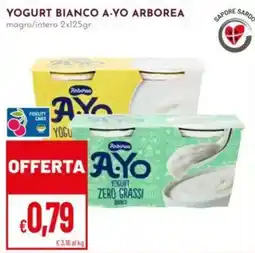 Pan Yogurt bianco A-Yo Arborea offerta