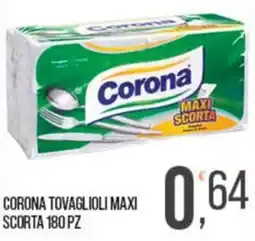 Cash pro Corona tovaglioli maxi offerta