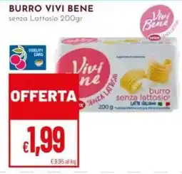 Pan Burro Vivi Bene senza lattosio offerta