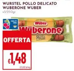 Pan Wursterone pollo offerta