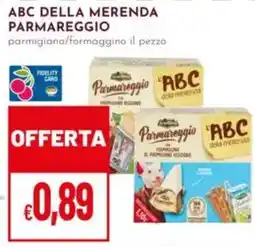 Pan ABC della merenda Parmareggio offerta