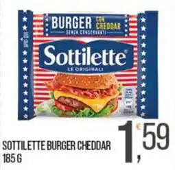 Cash pro Sottilette burger cheddar offerta