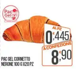 Cash pro Pac Gel Cornetto Nerone offerta