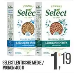 Cash pro Select Lenticchie Medie / Mignon offerta