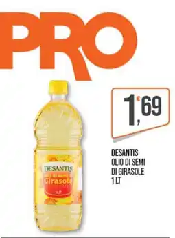 Cash pro Desantis olio di semi di girasole offerta