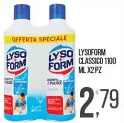 Cash pro Lysoform classico offerta