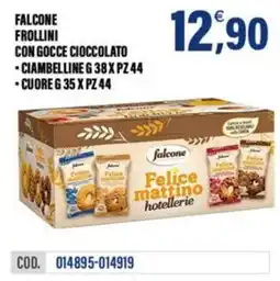 Adhoc Falcone Frollini con Gocce Cioccolato offerta