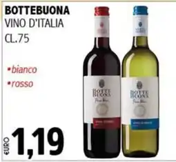 Big Food Bottebuona vino d'italia offerta