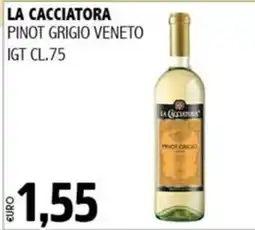 Big Food La Cacciatore Pinot Grigio Veneto offerta