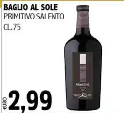 Big Food Baglio al Sole Primitivo Salento offerta