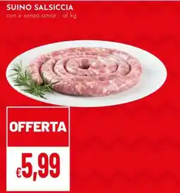 Pan Suino Salsiccia offerta