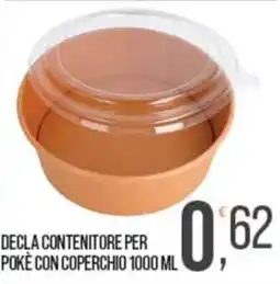 Cash pro Decla contenitore per pokè con coperchio offerta