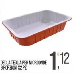 Cash pro Decla teglia per microonde offerta