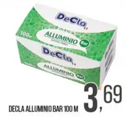 Cash pro Decla alluminio bar offerta