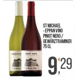 Cash pro St Michael Eppan Vino Pinot Nero / Gewürztraminer offerta