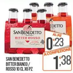 Cash pro San Benedetto Bitter Rosso offerta