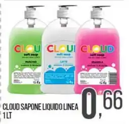 Cash pro Cloud sapone liquido linea offerta