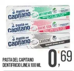 Cash pro Pasta del Capitano dentifricio linea offerta