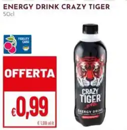 Pan Energy drink crazy tiger offerta