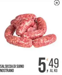 Cash pro Salsiccia di suino nostrano offerta