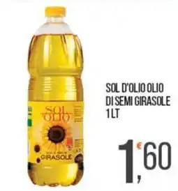 Cash pro Sol d'olio olio di semi girasole offerta