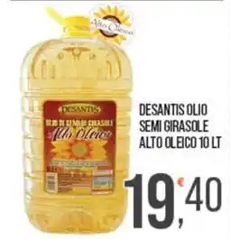 Cash pro Desantis olio semi girasole alto oleico offerta