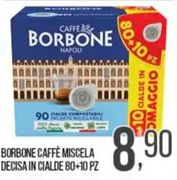 Cash pro Borbone caffè miscela decisa in cialde offerta