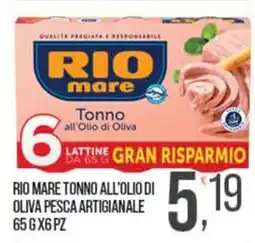 Cash pro Rio mare Tonno all'Olio di Oliva offerta