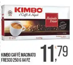 Cash pro Kimbo caffè macinato fresco offerta