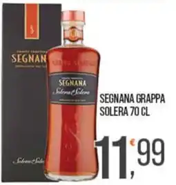 Cash pro Segnana grappa solera offerta