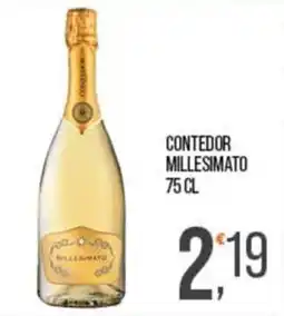 Cash pro Contedor Millesimato offerta