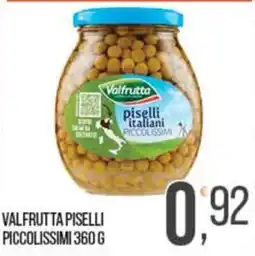 Cash pro Valfrutta piselli italiani piccolissimi offerta