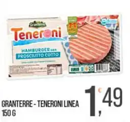 Cash pro Teneroni hamburger con prosciutto cotto offerta