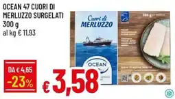 IperFamila Cuori di merluzzo Ocean offerta