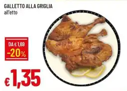 IperFamila Galletto alla griglia offerta