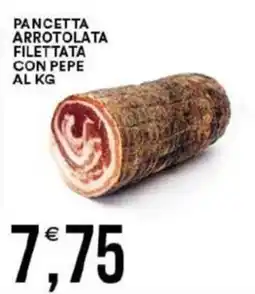 Vantaggio Cash&Carry Pancetta arrotolata filettata con pepe offerta