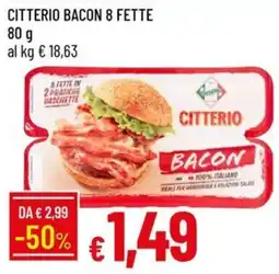 IperFamila Citterio bacon offerta