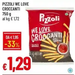 IperFamila Pizzoli We Love Croccanti offerta