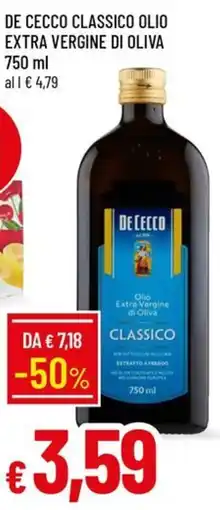 IperFamila De Cecco Classico Olio Extra Vergine di Oliva offerta