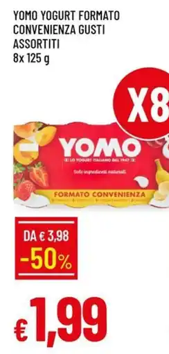 IperFamila Yomo yogurt formato convenienza gusti assortiti offerta